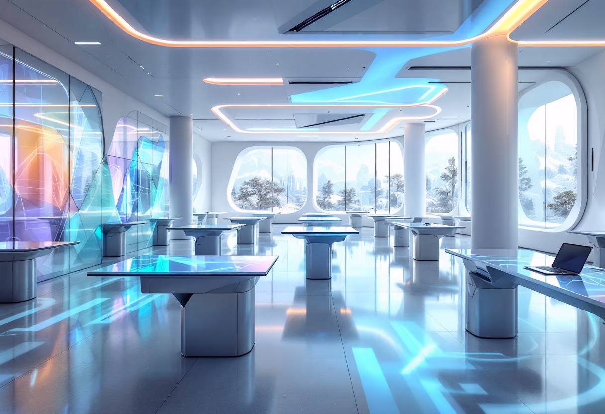 image of a classroom setting (for a university)